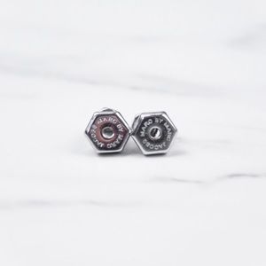 Marc by Marc Jacobs Argento Studs